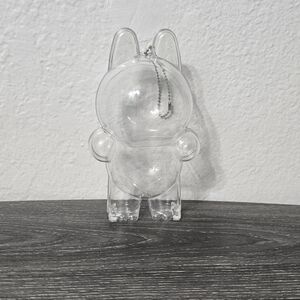 Clear Acrylic Keychain For Labubu